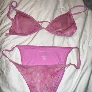 Pacsun Kendall&Kylie Sparkly Pink Bikini